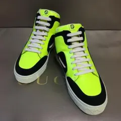 定価約13万 新品 グッチ ディアマンテ ハイカット レザースニーカー 限定 2