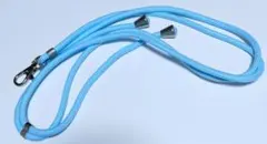 フォンタブ　スマホショルダー　紐のみ　水色