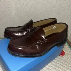 ダークブラウン レザー ローファー