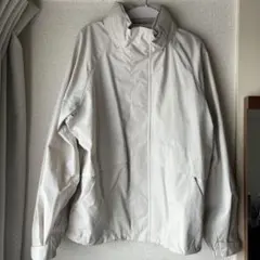 UNIQLO ウインドプルーフスタンドブルゾン男女兼用 S オフホワイト