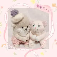 ◆専用ページ◆ ソック★べあ　& ソック★かわうそ