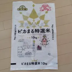 【空袋】米袋 10㎏ ソリ 家庭菜園　1枚