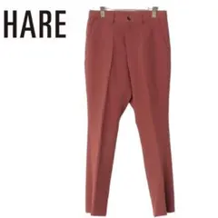 HARE ハレ　イージーパンツ　　スラックス　裾サイドジップ