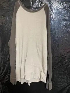 old navy ラグラン　ワッフル　長袖　ロンTのサムネイル