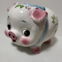 レトロ ファンシー カントリー 置物 貯金箱 ニワトリ にわとり 鳥 昭和 