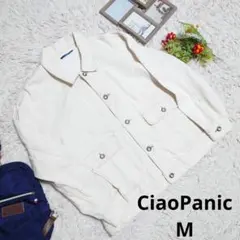 【CiaoPanic】ジャケット(M)アイボリー/