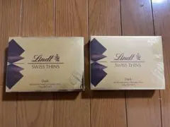 リンツ チョコレート ビタースイート・エキストラシン 4箱セット Lindt 