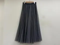 glamorous garden 2重チュールロングスカート