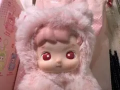 POP MART ハチププ Gummy Bear 白桃 ぬいぐるみペンダント