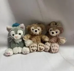 ダッフィー＆フレンズ ぬいぐるみバッジ 3個セット