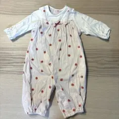 赤ちゃんの城　ベビーロンパース　50-70cm