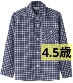 ボーイズ ボタン アップ シャツ キッズ チェック柄 フランネル 長袖 シャツ