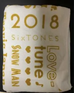 SixTONES SnowMan Travis Japan マフラータオル使用有