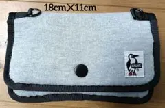 CHUMS グレー ポーチ