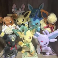 Eevee Collection ぬいぐるみ ブイズ 9種 コンプリート - メルカリ
