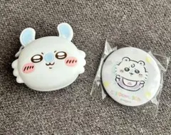 ちいかわ　おかお　ミニシリコンポーチ　ちいかわベビー　缶バッジ　モモンガ　未開封