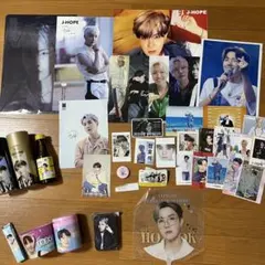 BTS J-HOPE ホソク トレカ フォトセット フィギュア ステッカー 7点