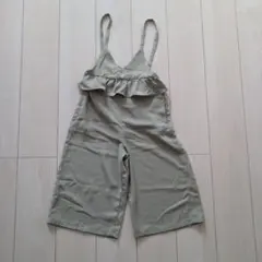 GU フリルサロペットグリーン　130cm