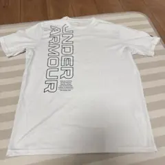 UNDER ARMOUR ホワイトTシャツ ショートスリーブ