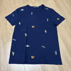543【希少2XL】ポロバイラルフローレン☆開襟 アロハシャツ ヨット ネイビー 中古・古着通販】POLO RALPH LAUREN (ポロ・ラルフローレン) ヨット