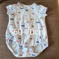【美品】60-70cm　西松屋　ベビー　半袖ロンパース