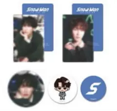 渡辺翔太 SnowMan 台湾　台北ポップアップ 缶バッチ トレカ 2点セット