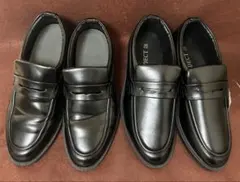 DECT ブラック ローファー2個セット