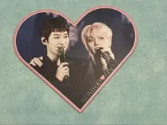 SEVENTEEN 2023 「LOVE」封入ペアハートカード（ウォヌ&ディノ）