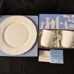 未使用】WEDGWOOD Cornucopiaコーヌコピア皿プレート2枚セット - メルカリ