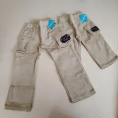 定価4,830円 ブランド子供服　CUCCO kids. パンツ２枚セット