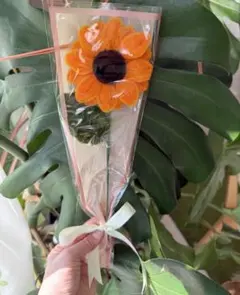 モールフラワー　ひまわりミニブーケ