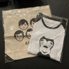 【おまけ付き】ARASHI 5人顔デザイン トートバッグ