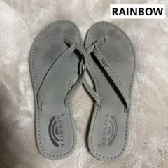 RAINBOW グレー ビーチサンダル