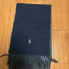 POLO RALPH LAUREN マフラー ネイビー グレー