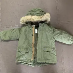 ZARAbaby モッズコート ボアライナー取外し可 80サイズ