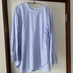 イエナ　クールネックシャツブラウス