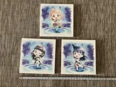 ラブライブ！サンシャイン　津島善子　高海千歌　黒澤ダイヤ　コースター 3枚セット