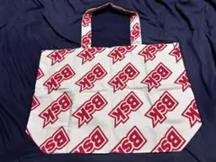 【新品】ベルシュカ　トートバッグ　ビーチバッグ　エコバッグ　インポート　総柄ロゴのサムネイル