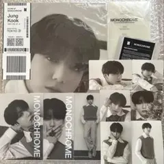 BTS ジョングク　モノクローム　monochrome トレカ　フォト　公式