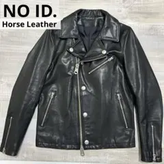 NOID. ホースレザーハイブリッドヌメ　ライダースジャケット NOID. ホースレザーハイブリッドヌメ ライダースジャケット 楽天