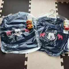 在庫一斉処分！！UNIQLO＊ミッキー　クルーネックT 長袖ロンTセット　100