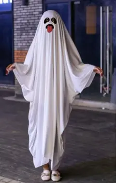 ハロウィン幽霊コスプレおばけポンチョ幽霊マントコスチューム大人仮装