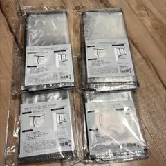 3コインズ　フタ付クリアスクエアボックス