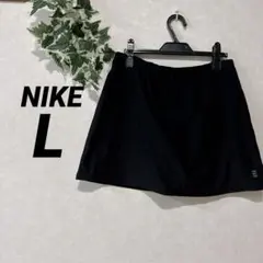 NIKEブラック 【L】レディース ゴルフ スカート (パンツ)ドライフィット