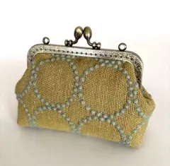 1345 ミナペルホネン tambourine 親子がま口財布 - メルカリ