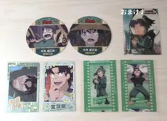 忍たま乱太郎 立花仙蔵　潮江文次郎　食満留三郎　コースター　カード　まとめ売り