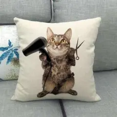 柚木沙弥郎 猫 クッションカバー - メルカリ