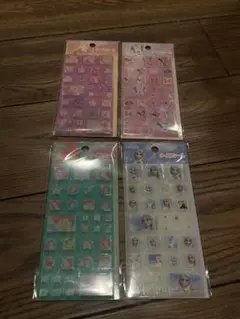 ディズニー　タイルシール　アナ雪　ラプンツェル　アリエル　ミニー