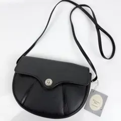 【タグ付き/外観美品】クリスチャンディオール ハニカム柄 ショルダーバッグ 黒