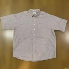 00sLL.Bean（エルエルビーン）チェック半袖ボタンダウンシャツ